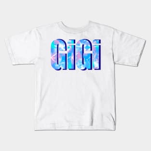 Top 10 best personalised gifts - tie dye,personalized custom name Gigi Kids T-Shirt